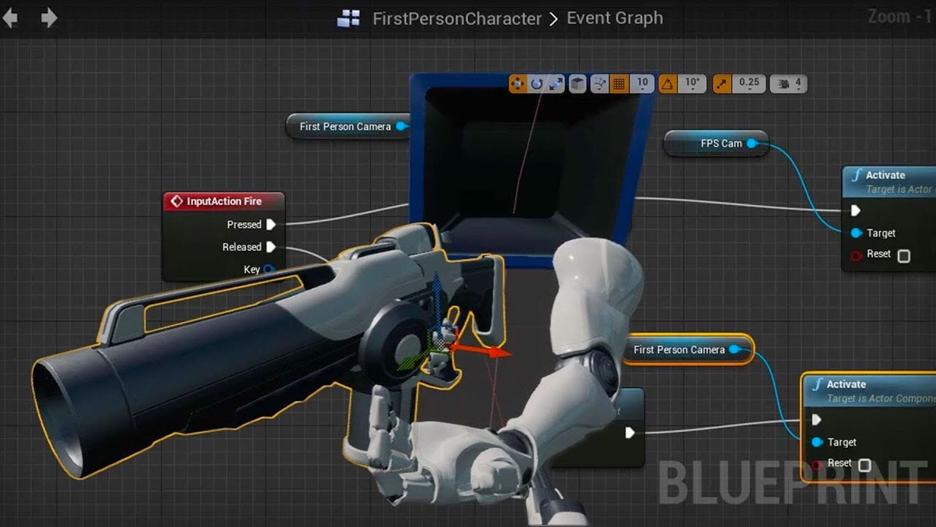 Creating First Person Shooter Animations for Games