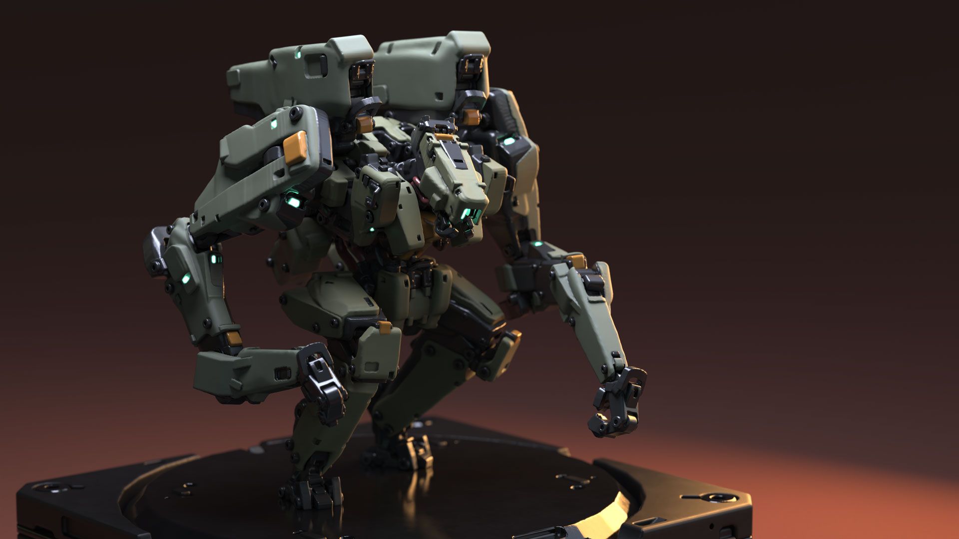 Designing Mechs in VR Using Medium